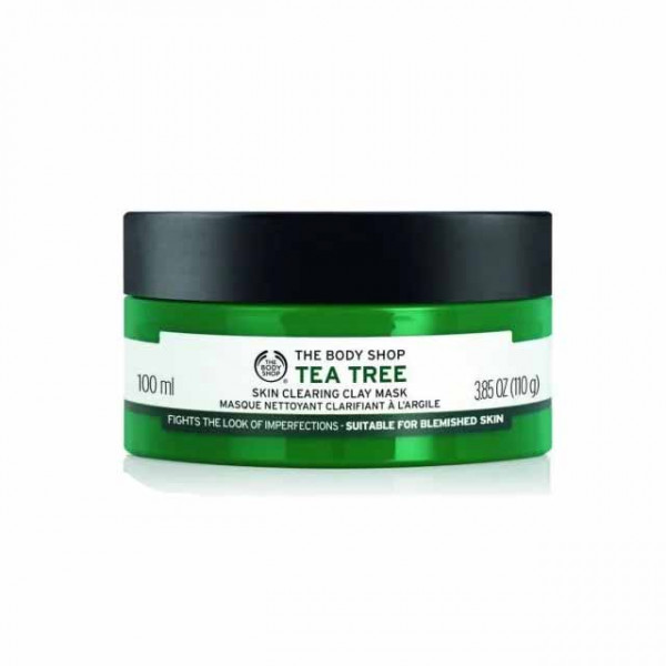 The Body Shop Tea Tree Skin Clearing Clay Mask, 100ML
