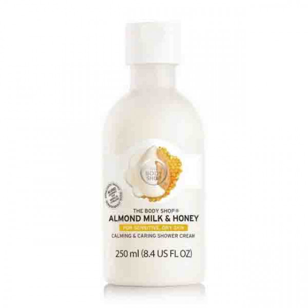 The Body Shop Almond Milk & Honey Shower Cream, 250ML
