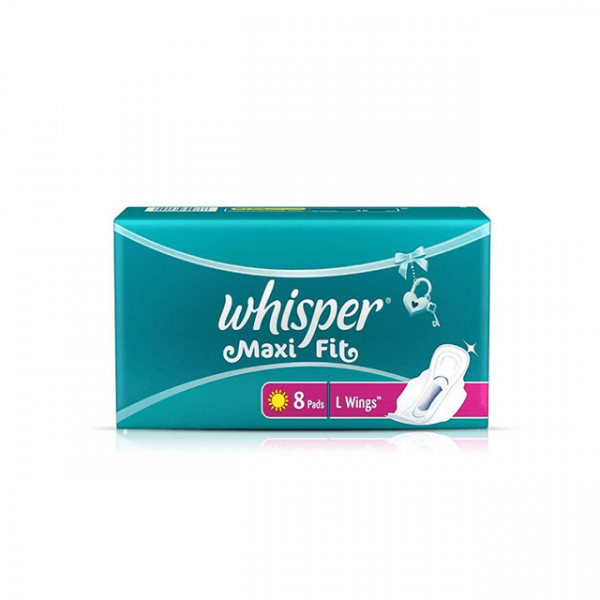 Whisper Maxi Fit L Eight Pads