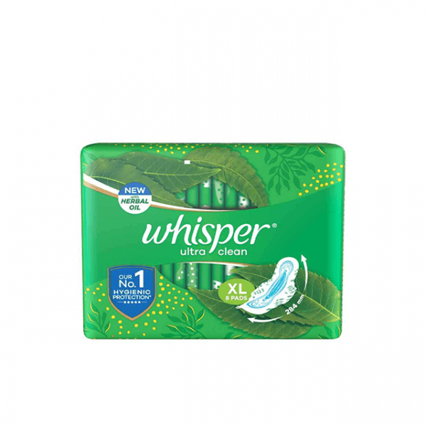 Whisper Ultra Clean XL Eight Pads