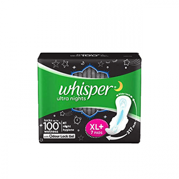 Whisper Ultra Nights XL Plus Seven Pads