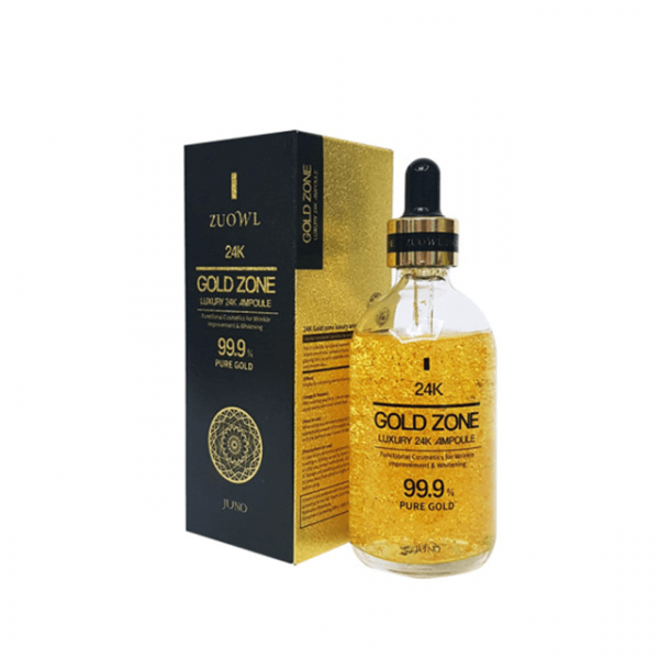 Juno Zuowl  Gold Zone Luxury 24k Ampoule  99.9% Pure Gold
