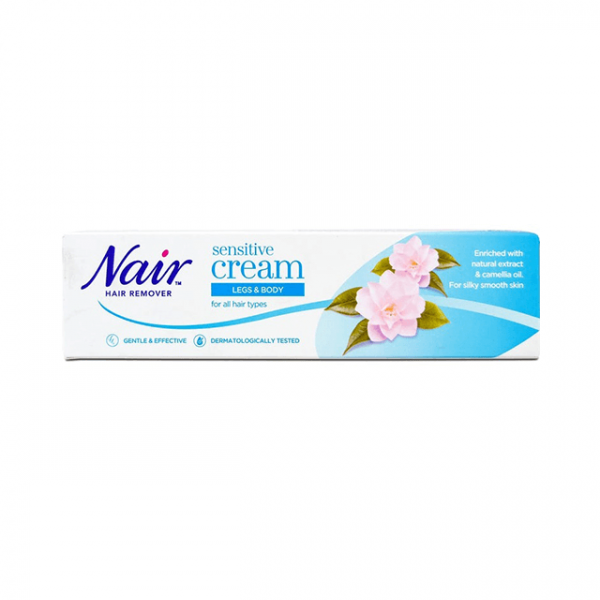 Nair Sensitive Hair Removal Cream With Camellia Oil