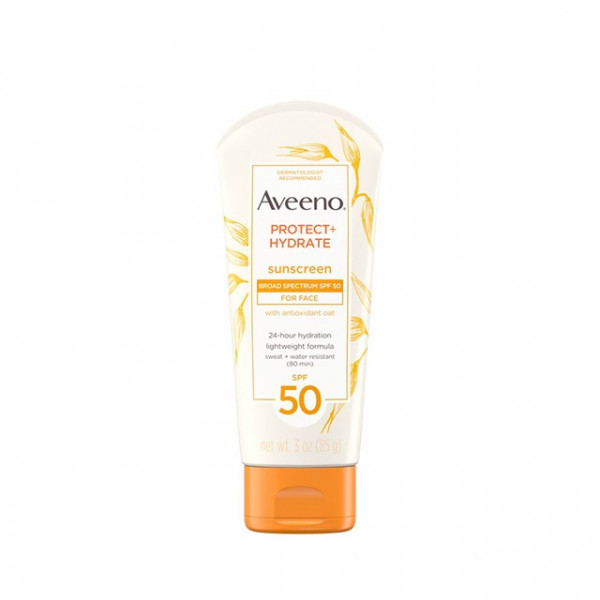 Aveeno Protect + Hydrate Face Sunscreen Lotion with SPF 50