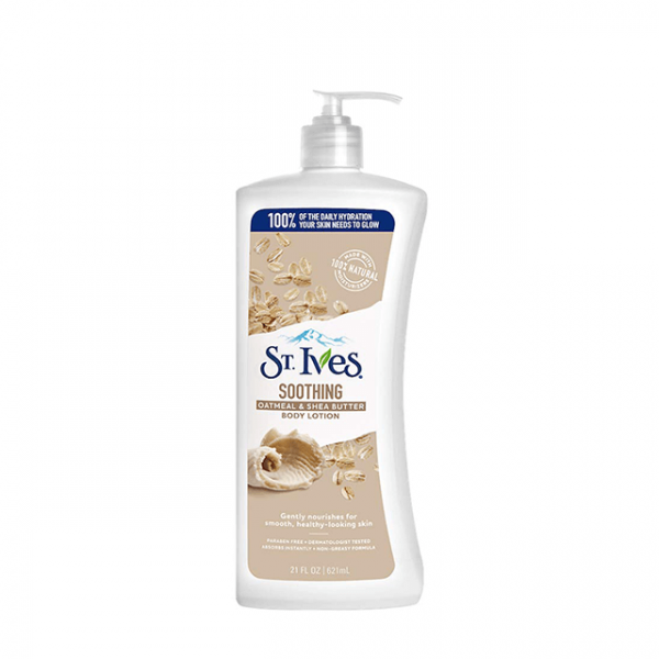 St. Ives Nourish And Soothing Oatmeal And Shea Butter Body Lotion