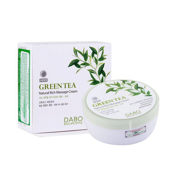 Dabo Green Tea Natural Rich Massage Cream