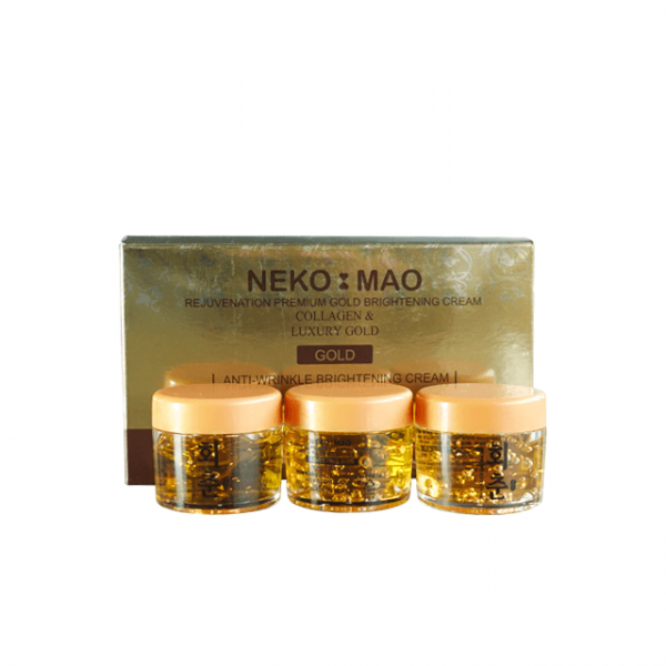 Neko Mao Gold Anti Wrinkling Brightening Cream Set