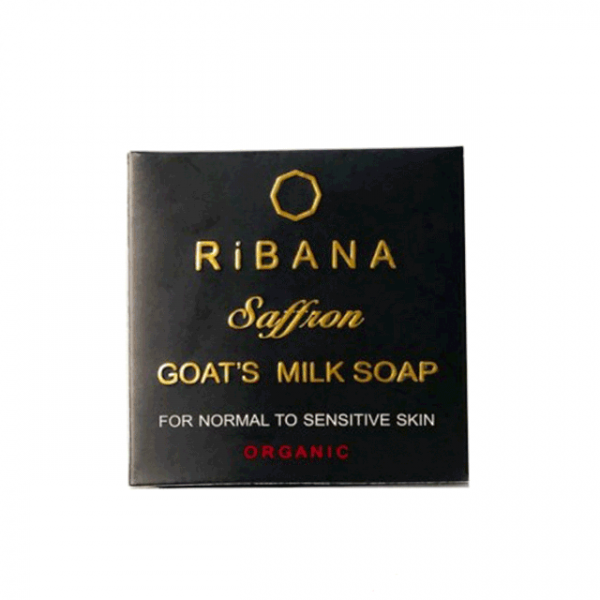 RIBANA Saffron Goats Milk Soap