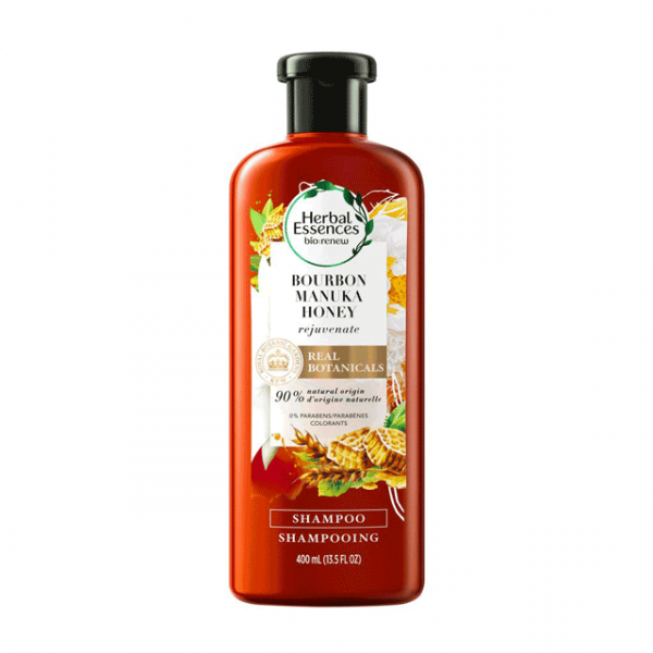 Herbal Essences Real Botanical Bourbon and miel de manuka Shampoo