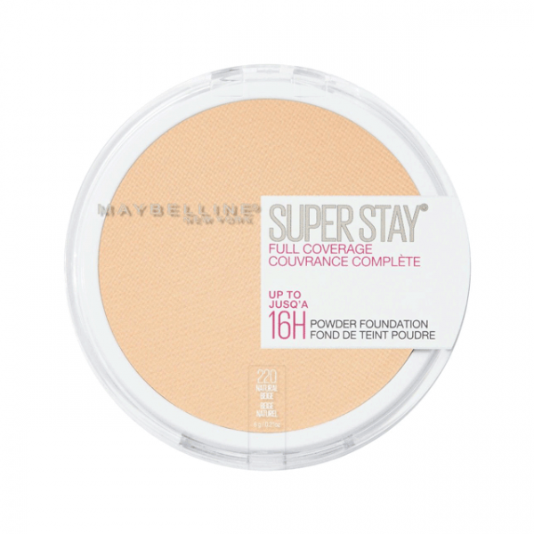 Maybelline SuperStay Full Coverage Powder Foundation Natural Beige 220