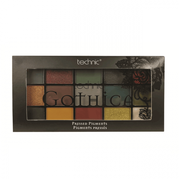 Technic Pressed Pigment Gothica Eye shadow Palette