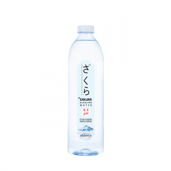 Sakura Alkaline Water 8.5 pH, 650 ML