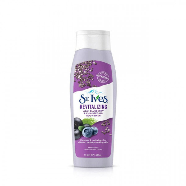 St. Ives Revitalizing Acai Blueberry and Chia Seed Oil Body Wash