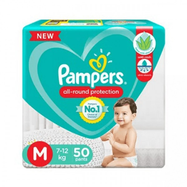 Pampers All Around Protection Medium 7-10 kg 50 Pants