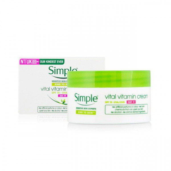 Simple Kind to Skin Vital Vitamin Day Cream SPF 15
